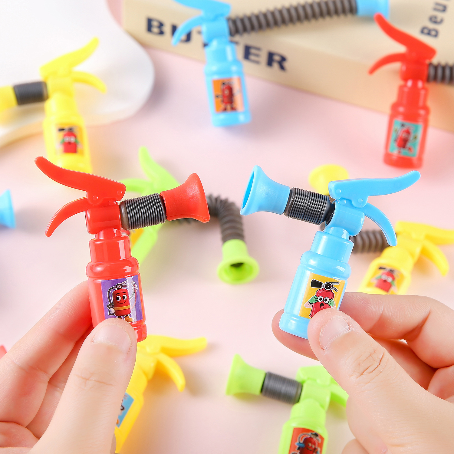 Fire Extinguisher Small - Creative stretchable mini fire extinguisher pull
