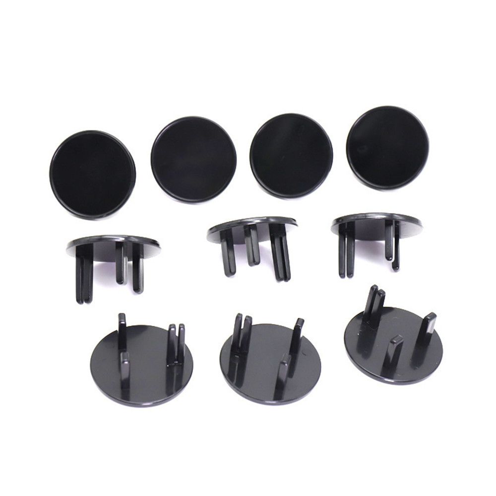 Outlet Cover Baby - 10Pcs ABS Round Shape Protector Plug