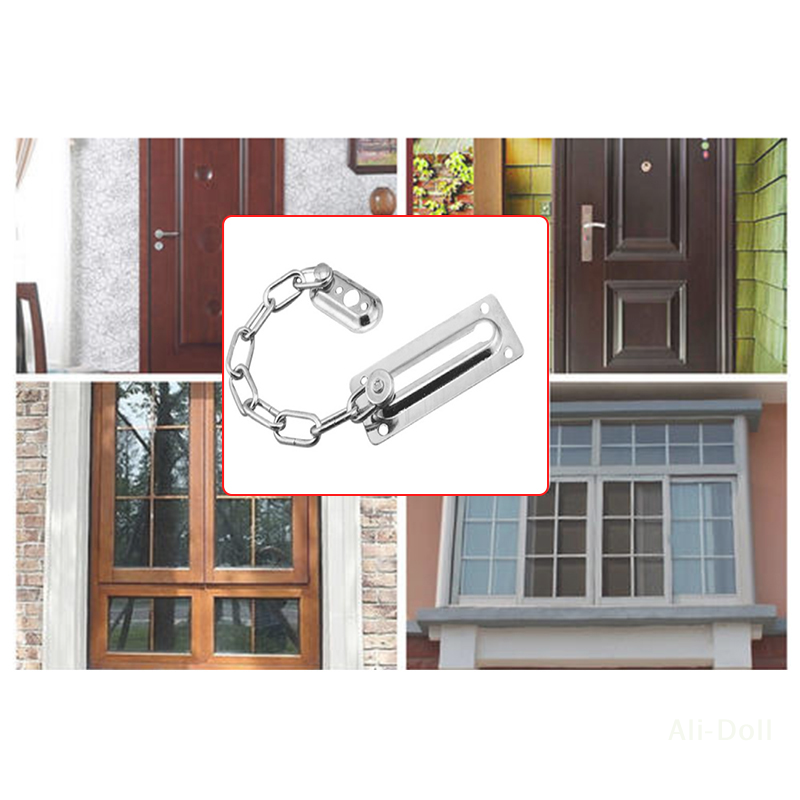 Security Chain Door - Stainless Steel Anti-Theft Door Chain Lock