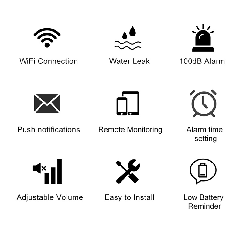 Tuya Smart WIFI Water Leak Sen - Water Alarm Sensor review and price