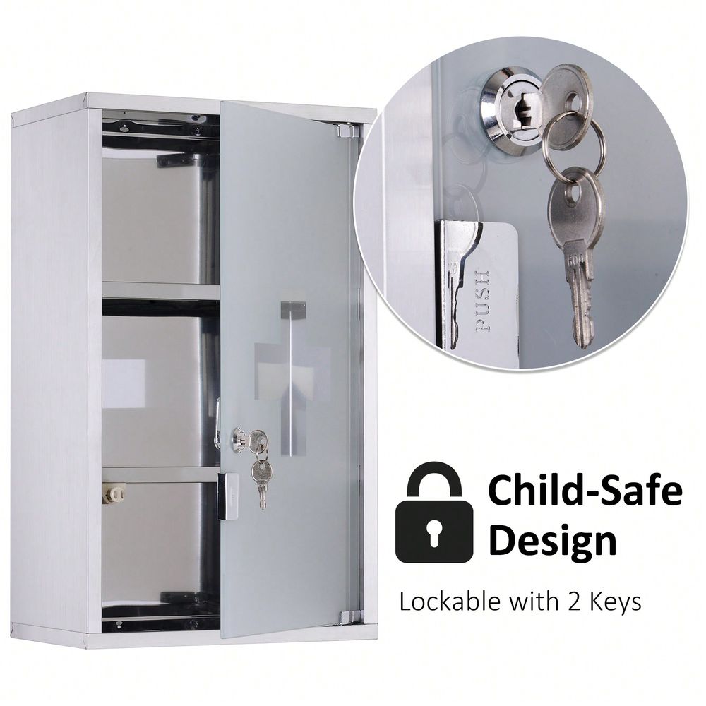 Wall Medicine Cabinet With Loc - Medicine Cabinet Lock review and price