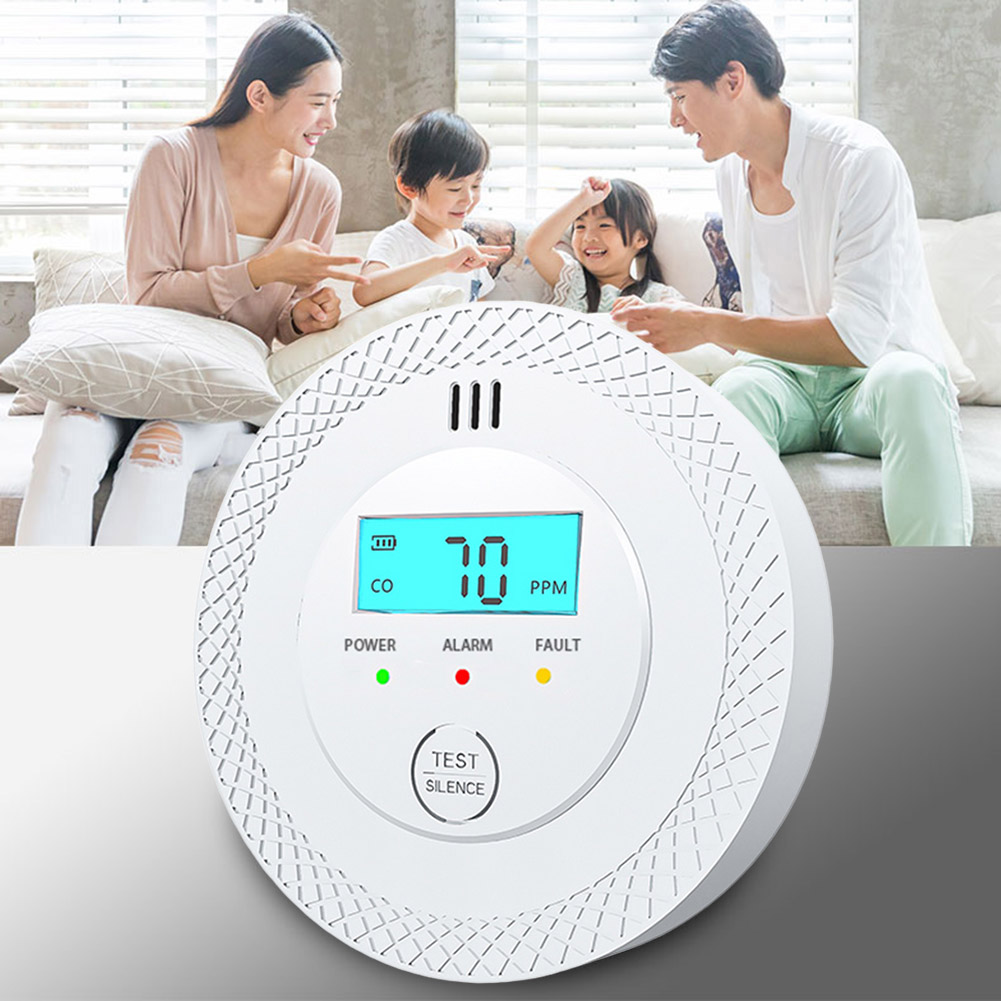 1-5PCS Carbon Monoxide Alarm D - Smoke Detector Interconnected review and price