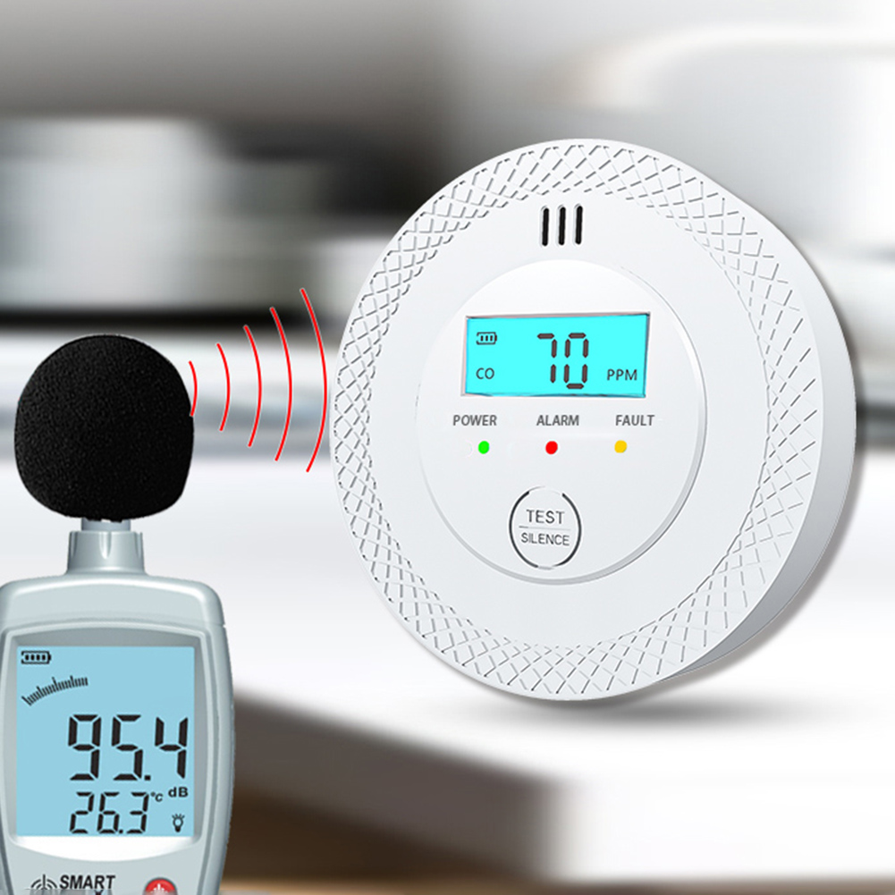 1-5PCS Carbon Monoxide Alarm D - Smoke Detector Interconnected review and price