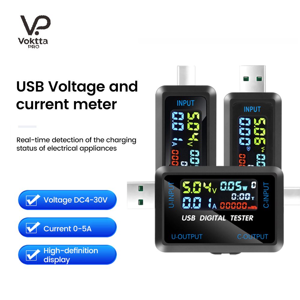 USB Tester 10 in 1 DC Digital  - Co Detector Plug review and price