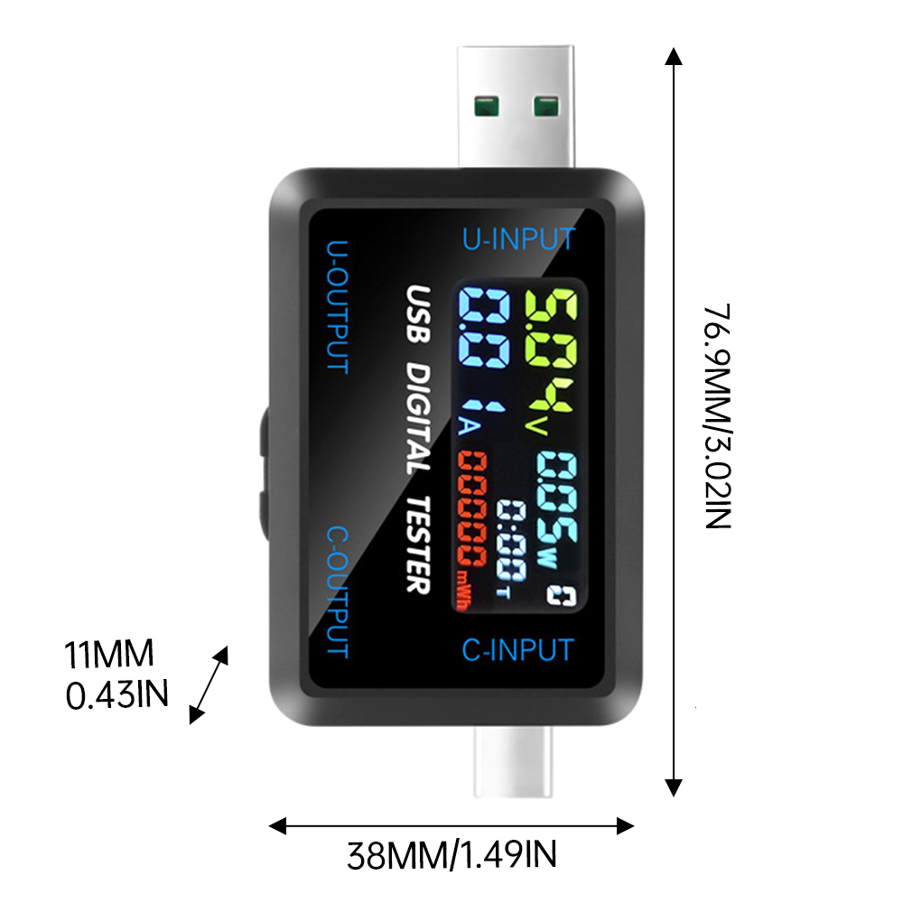USB Tester 10 in 1 DC Digital  - Co Detector Plug review and price