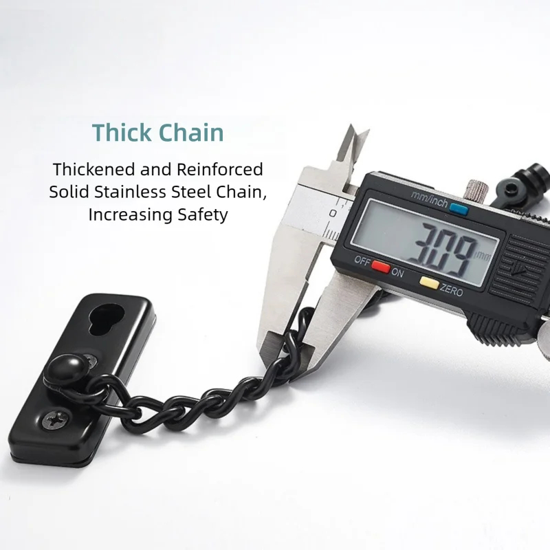 Multi-Color Stainless Steel An - Security Chain Door review and price