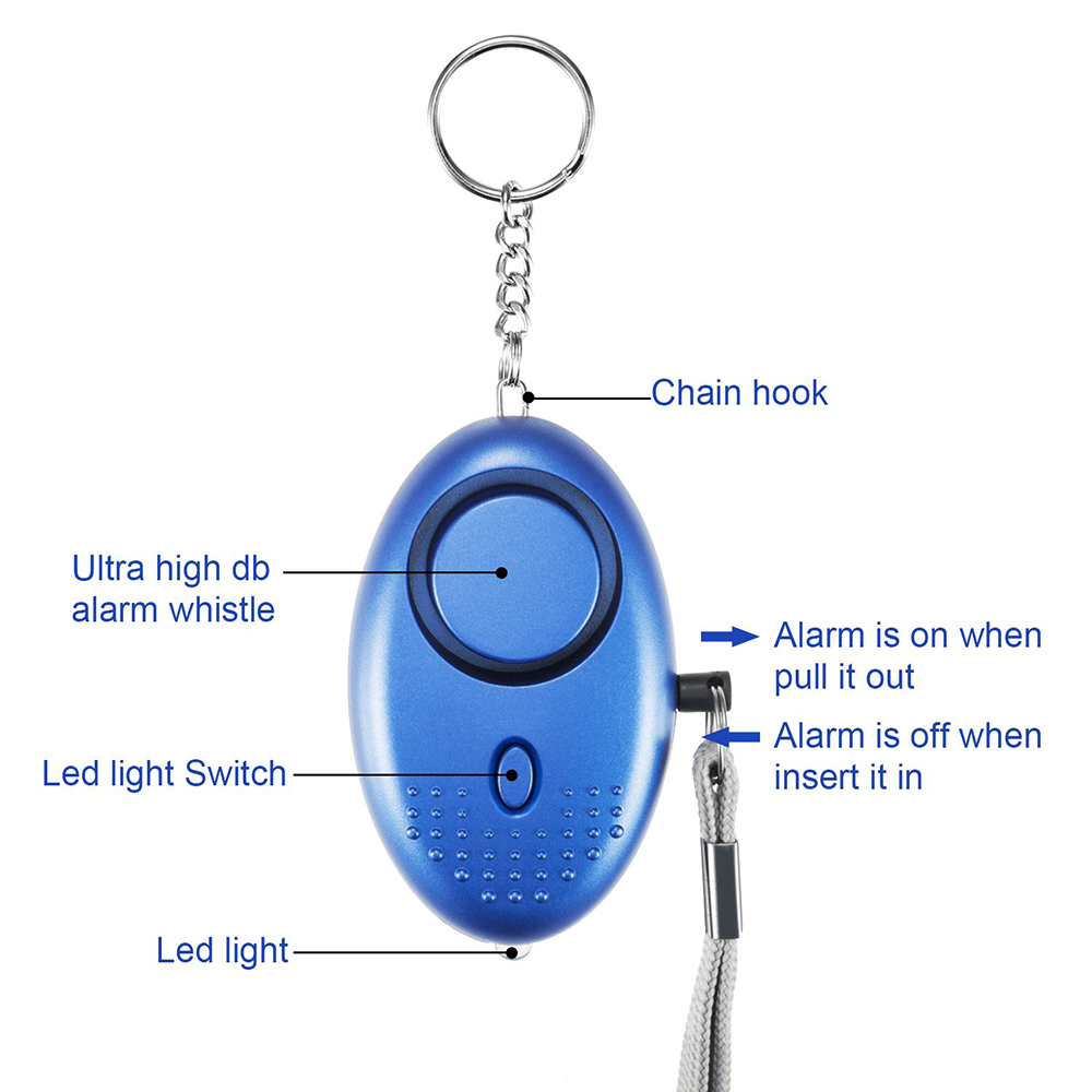 130DB Siren Song LED Portable  - Personal Alarm Keychain review and price