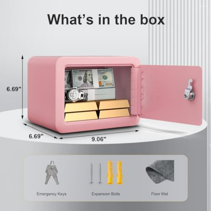 0.23 Cubic Small Safe Box for  - Lockbox Key Secure review and price