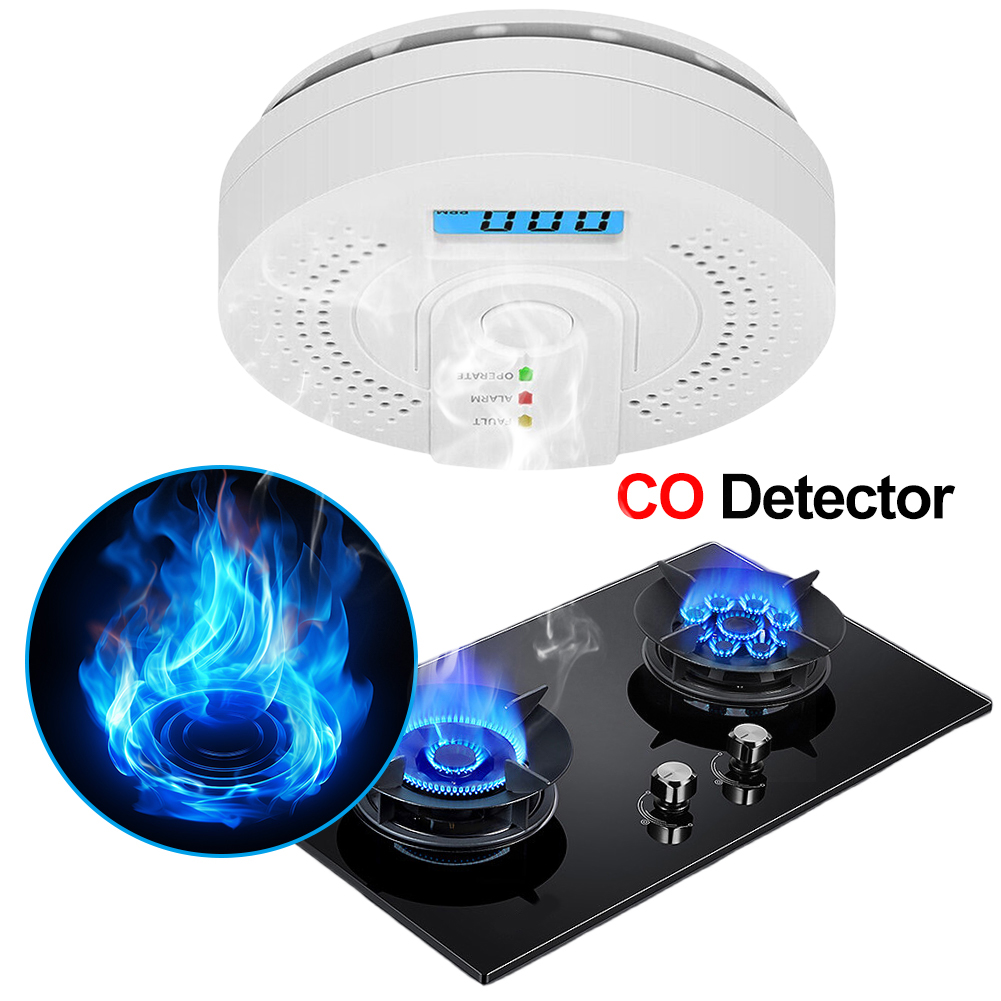 Digital Carbon Monoxide Detect - Smoke Detector Interconnected review and price