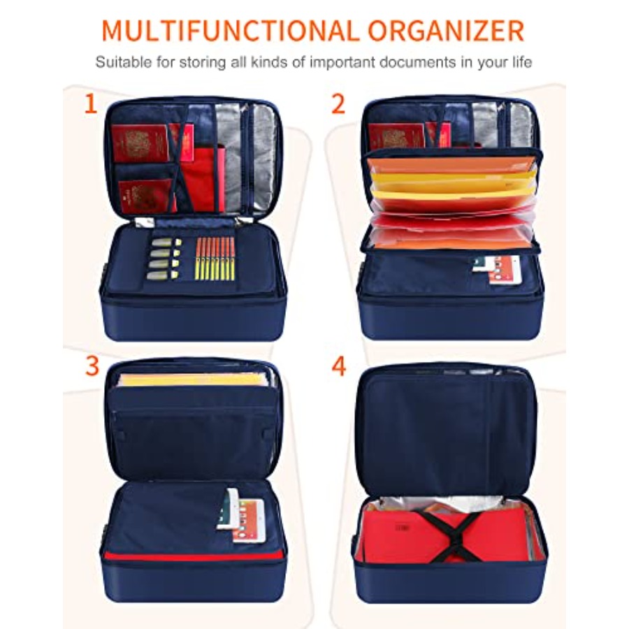 Important Document Organizer W - Fire Safe Document review and price