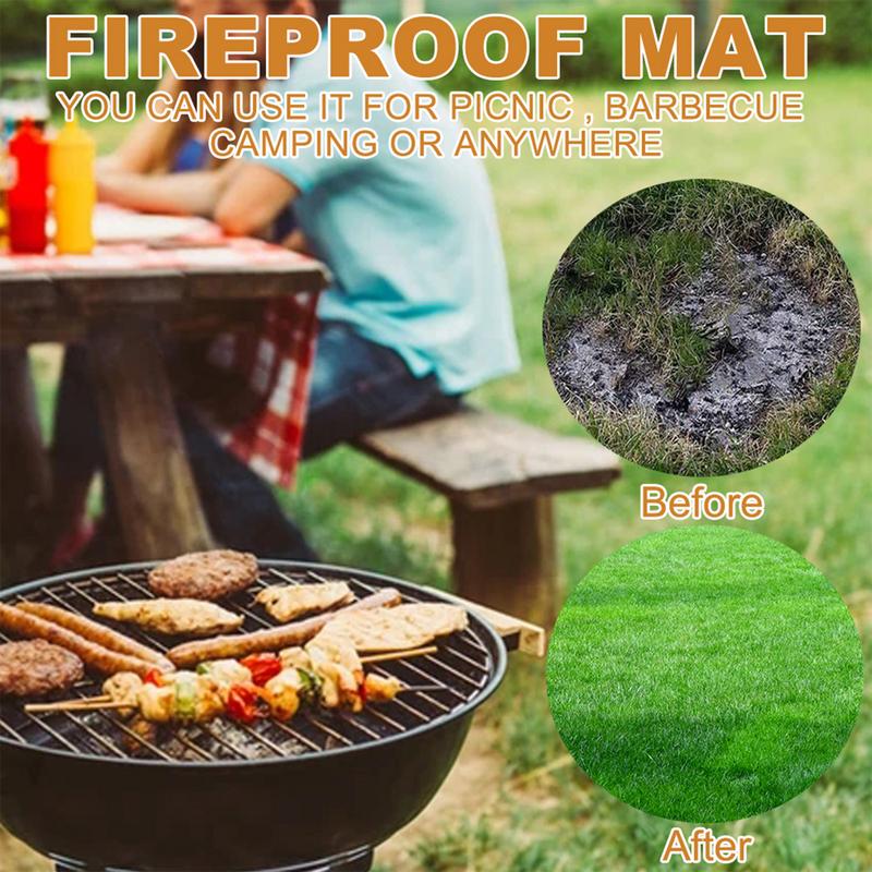 Under Grill Mat Fireplace Fire - Fire Blanket Kitchen review and price