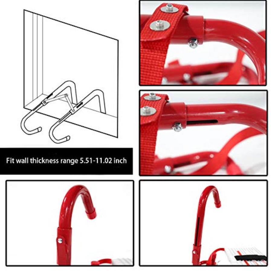 Portable Fire Ladder 2 Story E - Fire Escape Ladder review and price