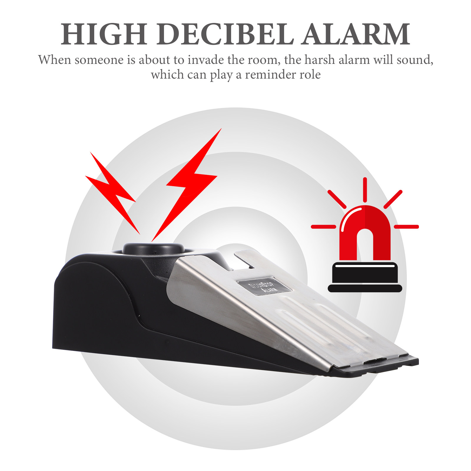 Anti Theft Door Stopper with A - Door Stop Alarm review and price