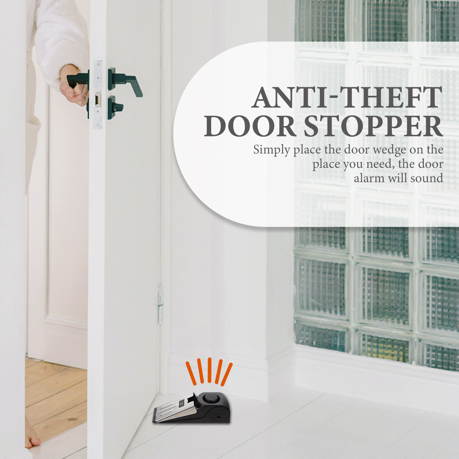 Anti Theft Door Stopper with A - Door Stop Alarm review and price