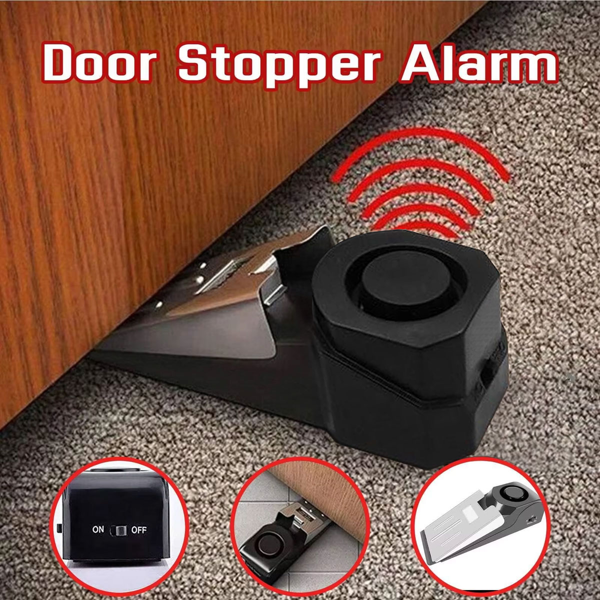 Wireless Door Stop Alarm Syste - Door Stop Alarm review and price