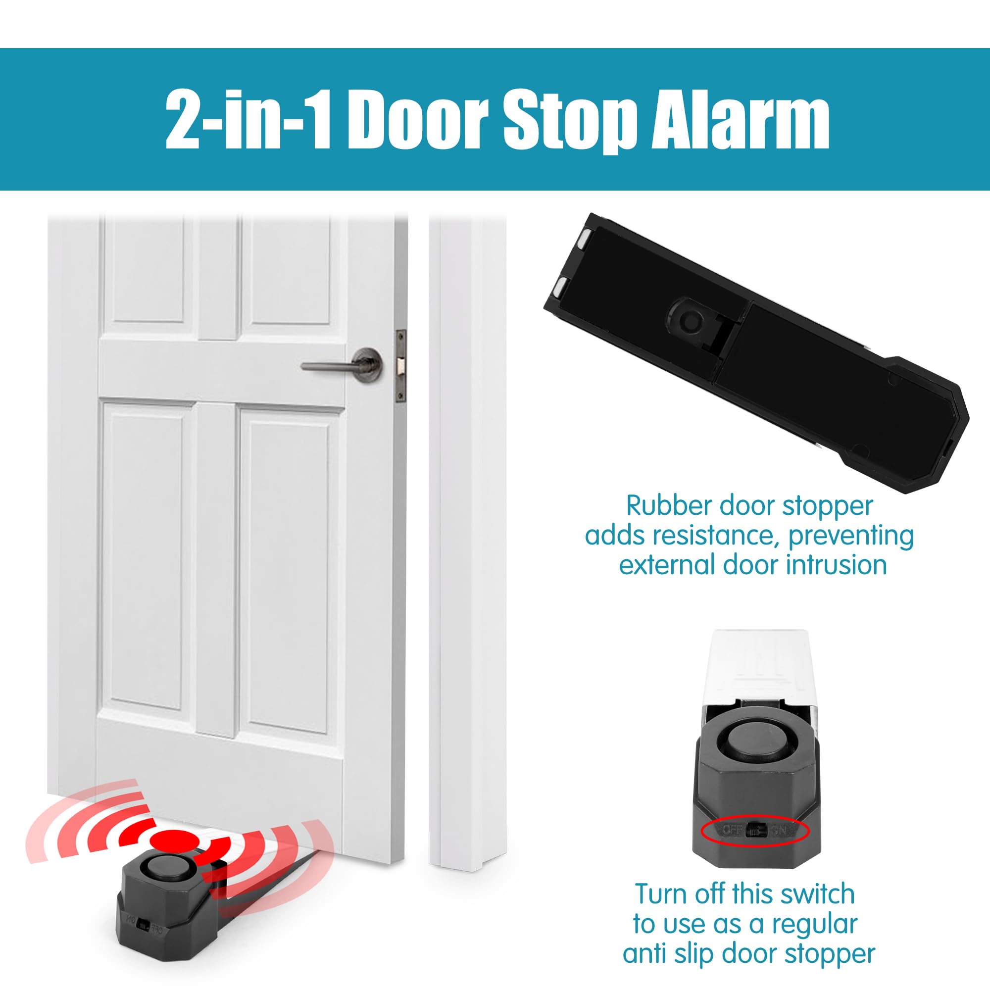 Wireless Door Stop Alarm Syste - Door Stop Alarm review and price