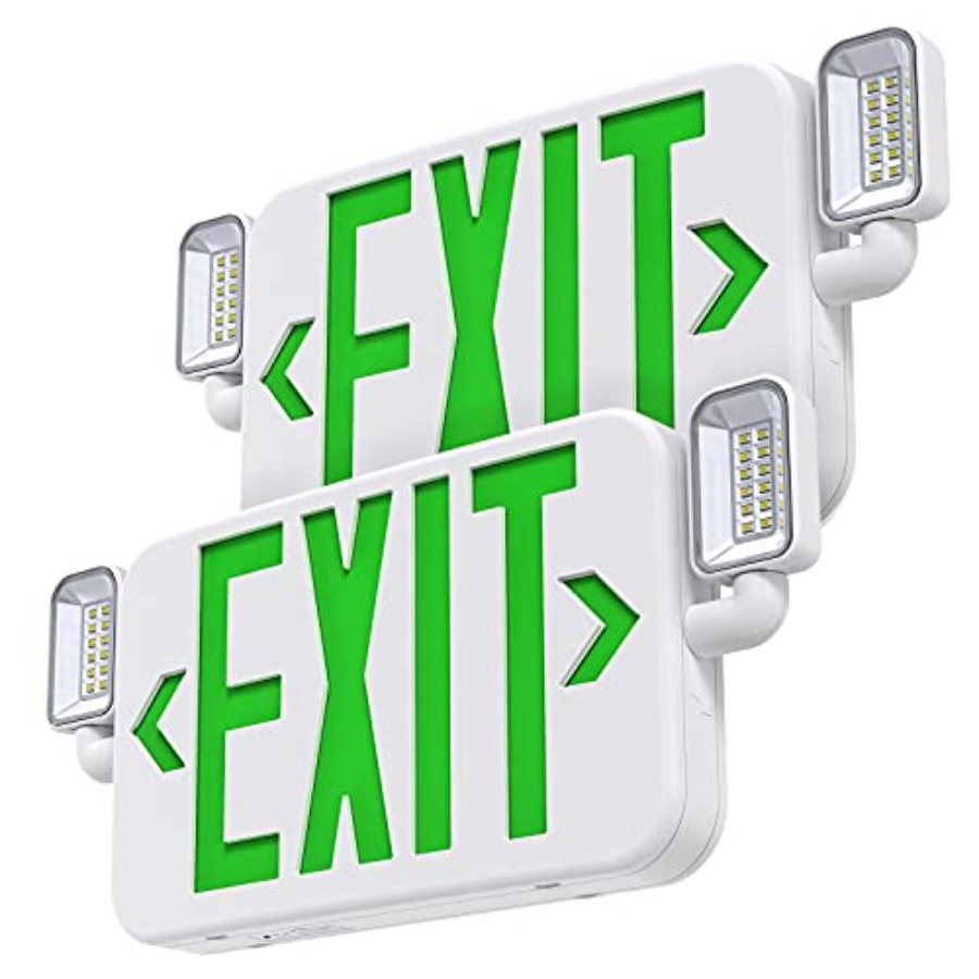 Led Combo Emergency Exit Sign  - Emergency Exit Sign review and price