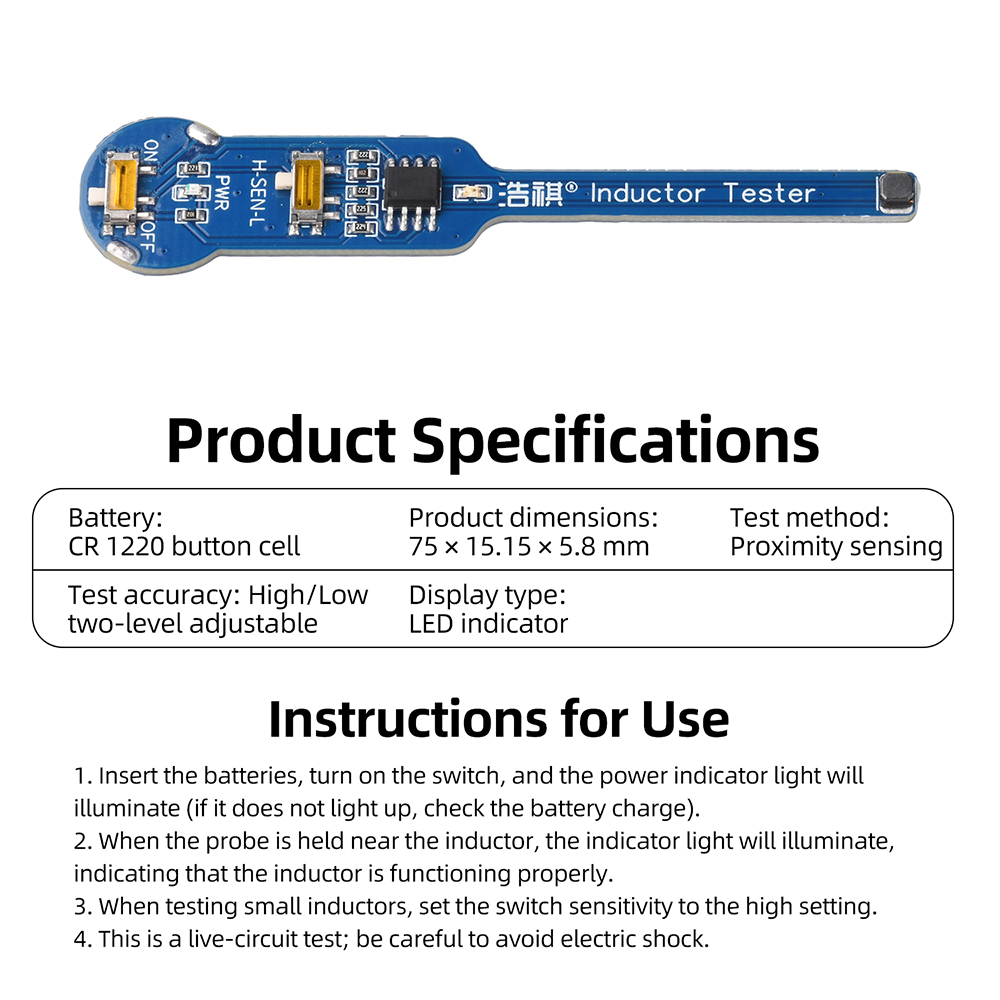 Electromagnetic Induction Test - Co Detector Plug review and price