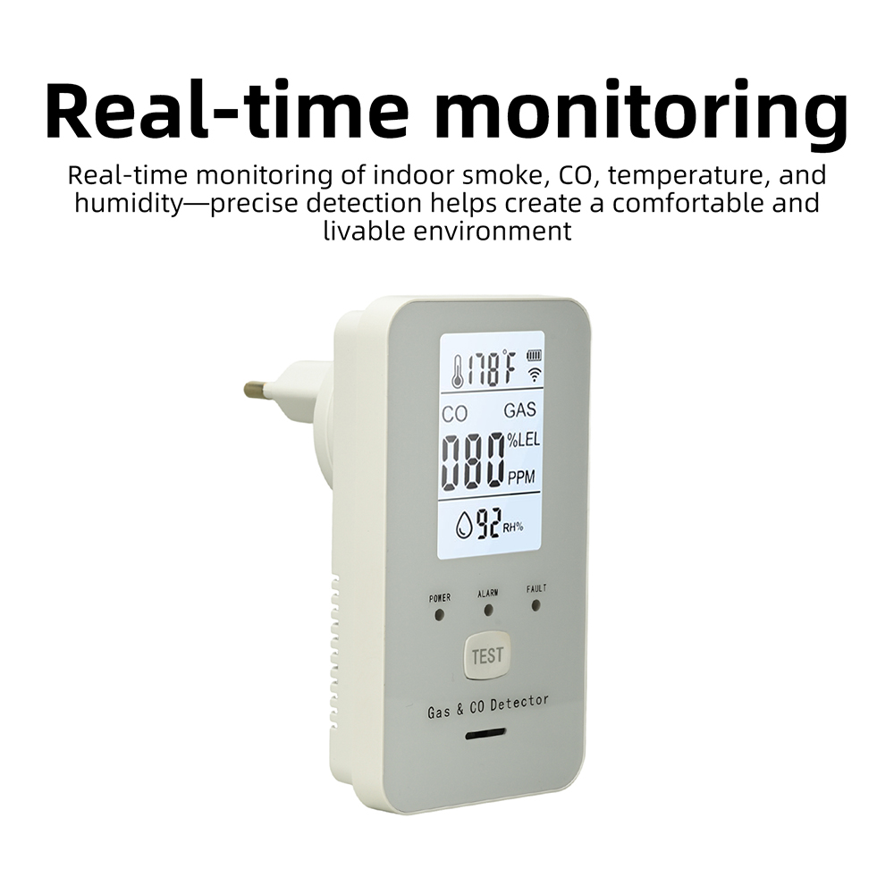 GC03 4-in-1 Gas & CO Detector  - Co Detector Plug review and price