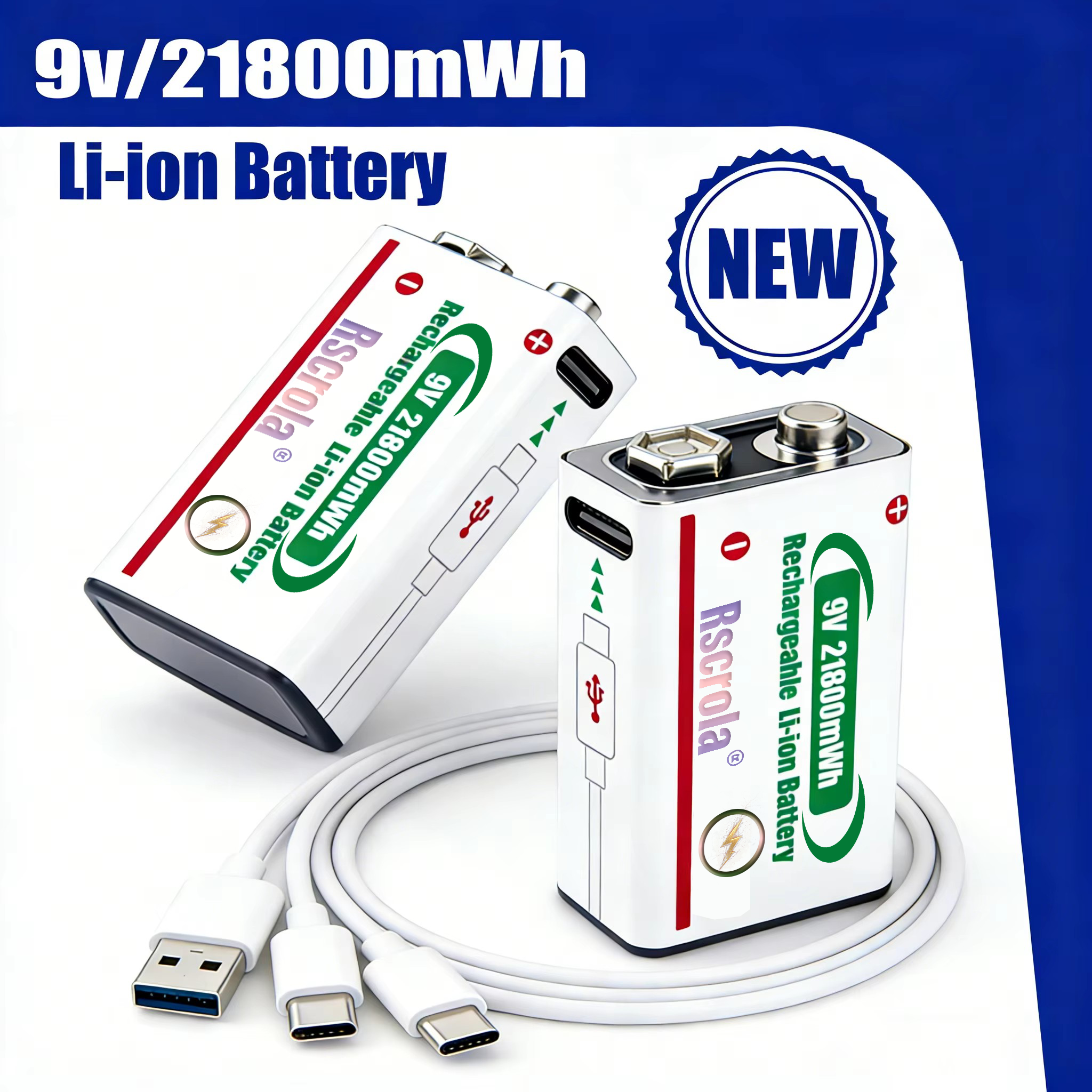 21800mWh High Capacity Long-La - Smoke Detector Interconnected review and price