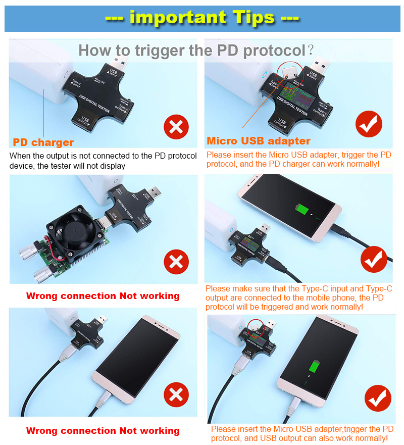 8.0A USB Tester DC Type-C PD D - Co Detector Plug review and price