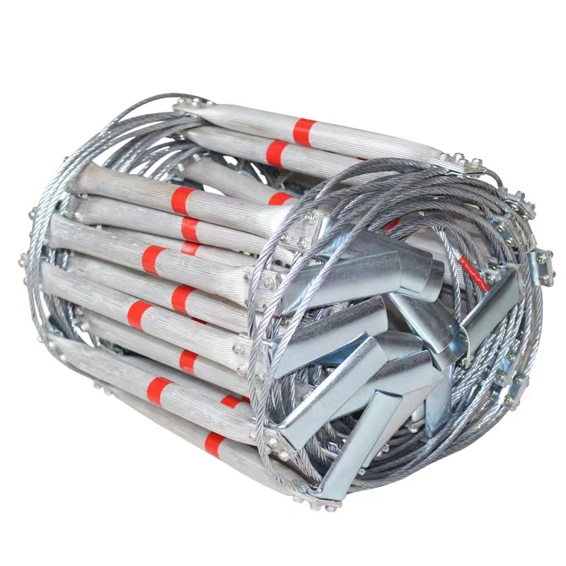 5M Soft Rope Ladder With Wire  - Fire Escape Ladder review and price