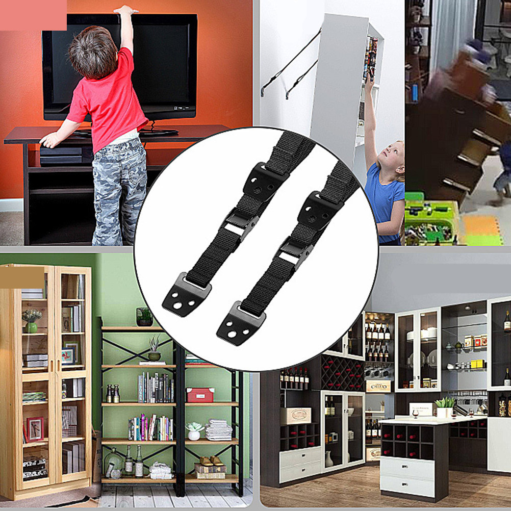 Heavy Duty TV Safety Anti-Tip  - Earthquake Anchor Strap review and price