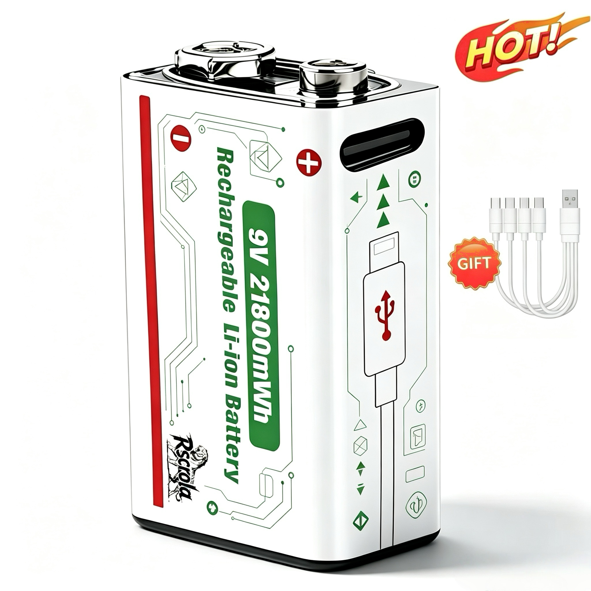 9V 21800mWh Rechargeable Lithi - Smoke Detector Interconnected review and price