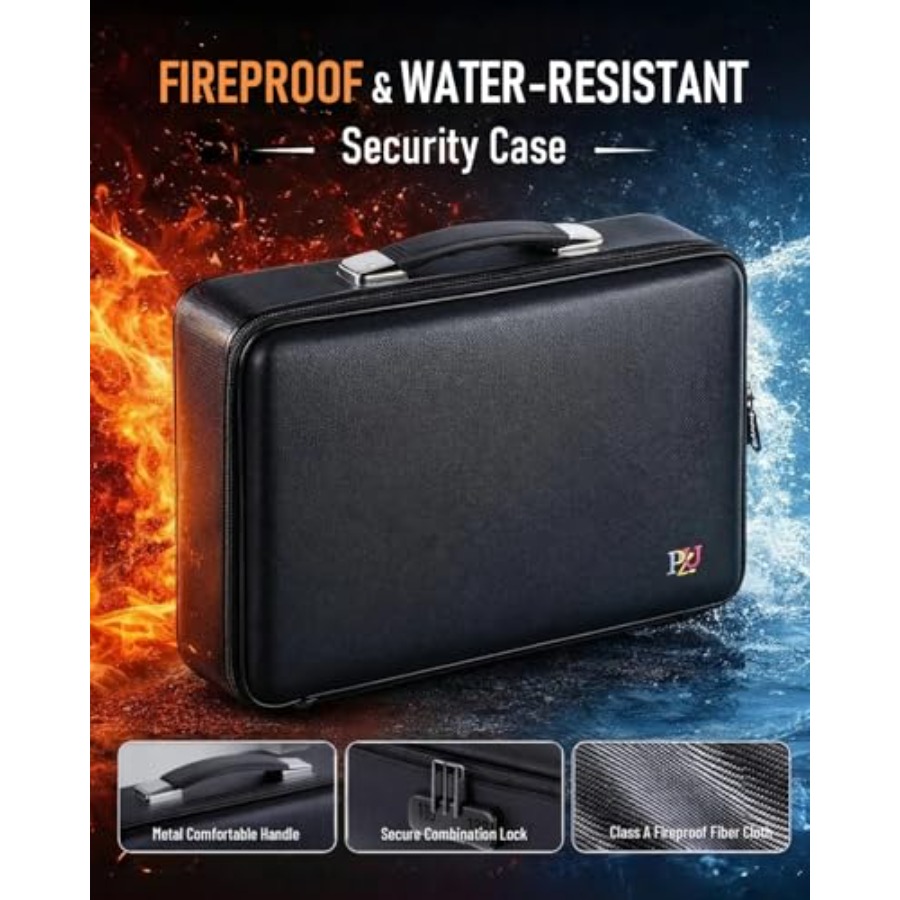 Fireproof Document Box - Hard- - Fire Safe Document review and price