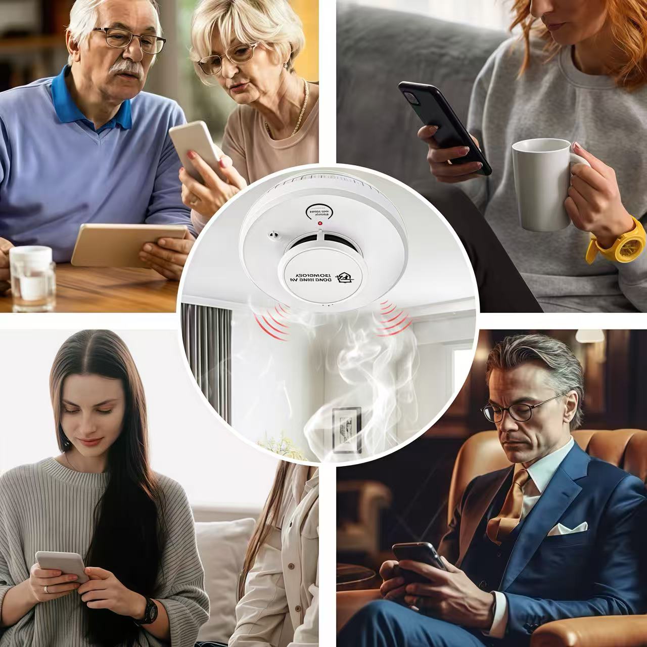 DFA Wifi Smoke Detector 2 in1  - Smoke Detector Interconnected review and price