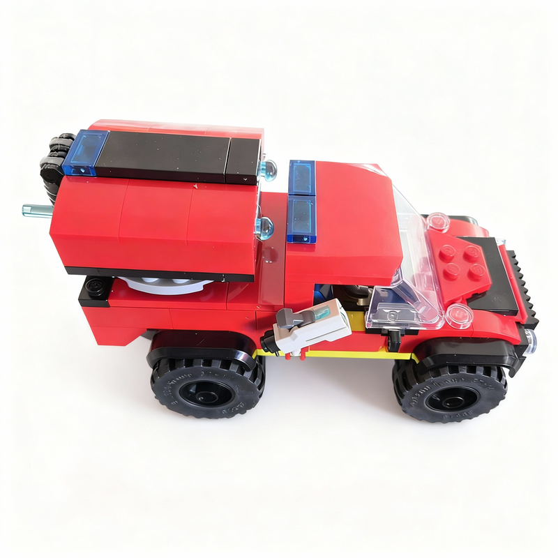 168pcs MOC City Fire Modified  - Fire Extinguisher Small review and price