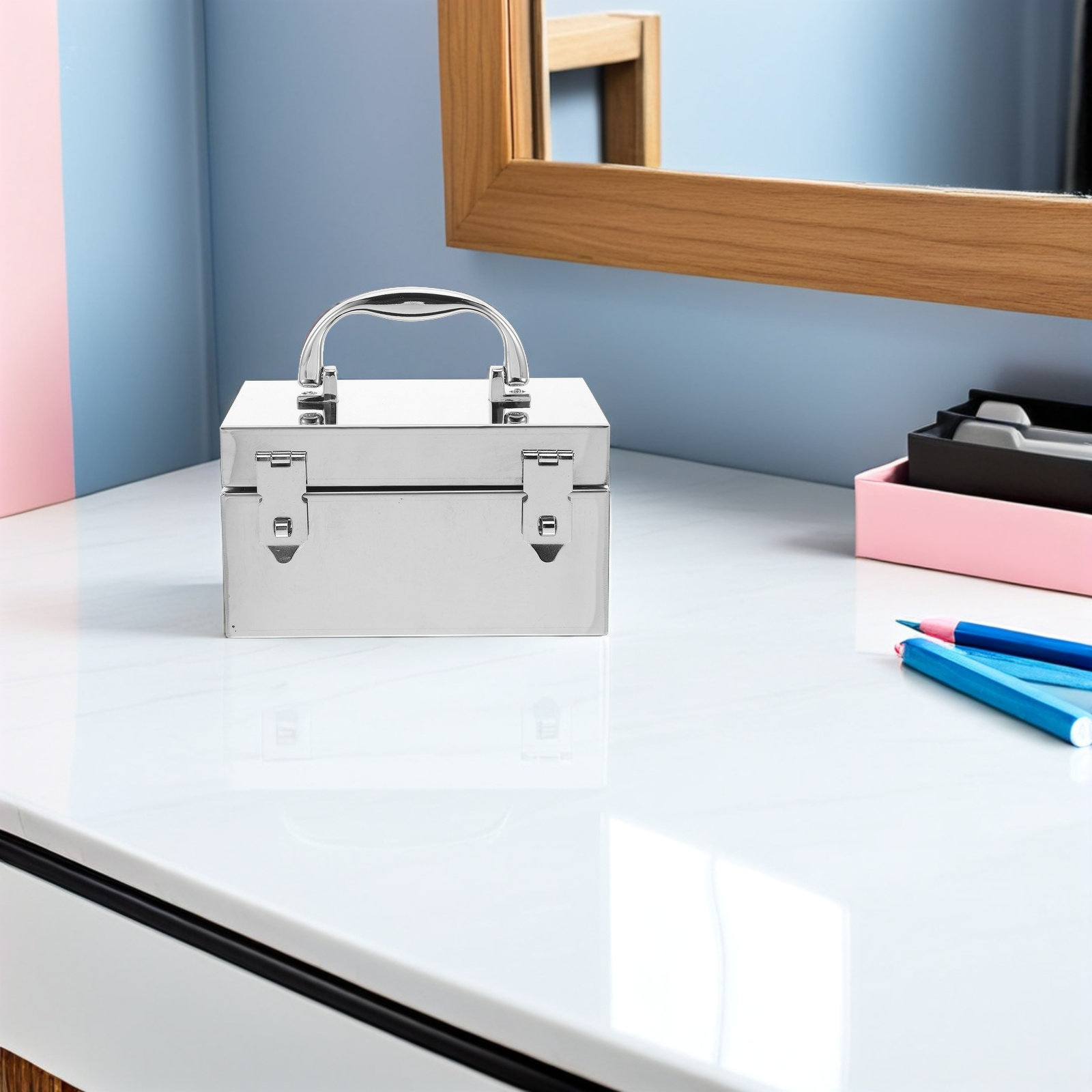 Stainless Steel Lockable Cash  - Lockbox Key Secure review and price