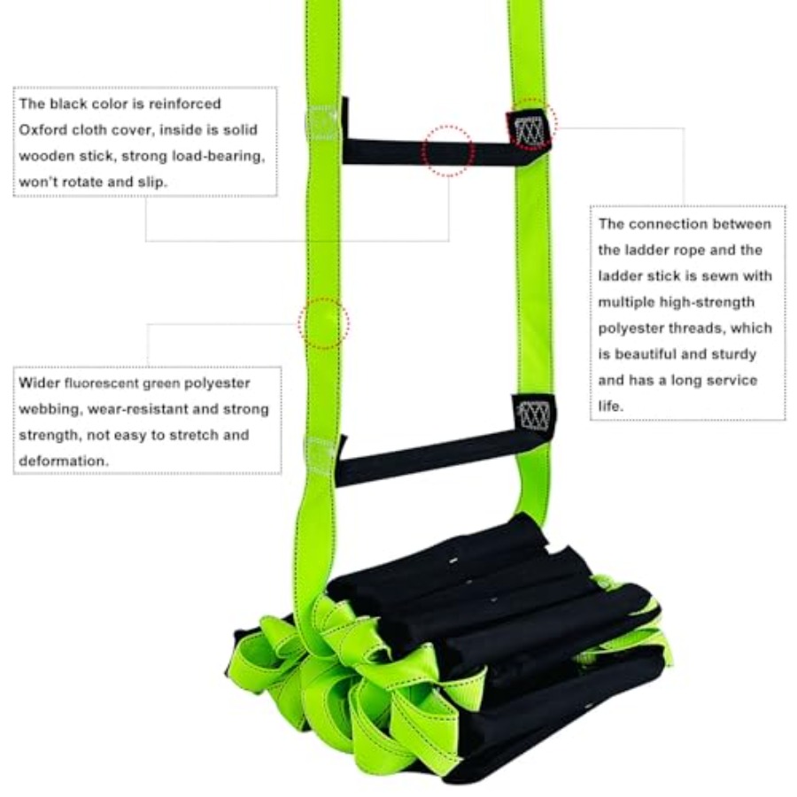 Fire Escape Ladder with 2 Heav - Fire Escape Ladder review and price