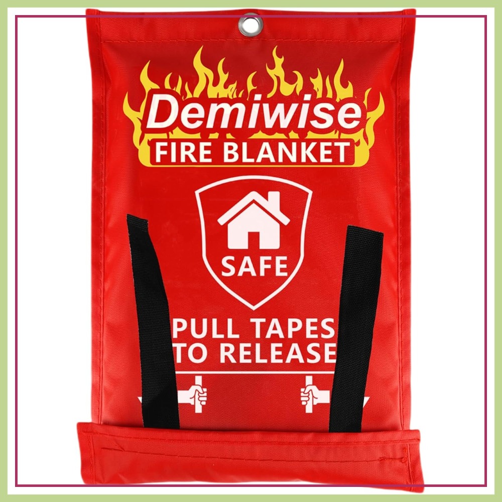 Thick Fire Blanket Emergency f - Fire Blanket Kitchen review and price