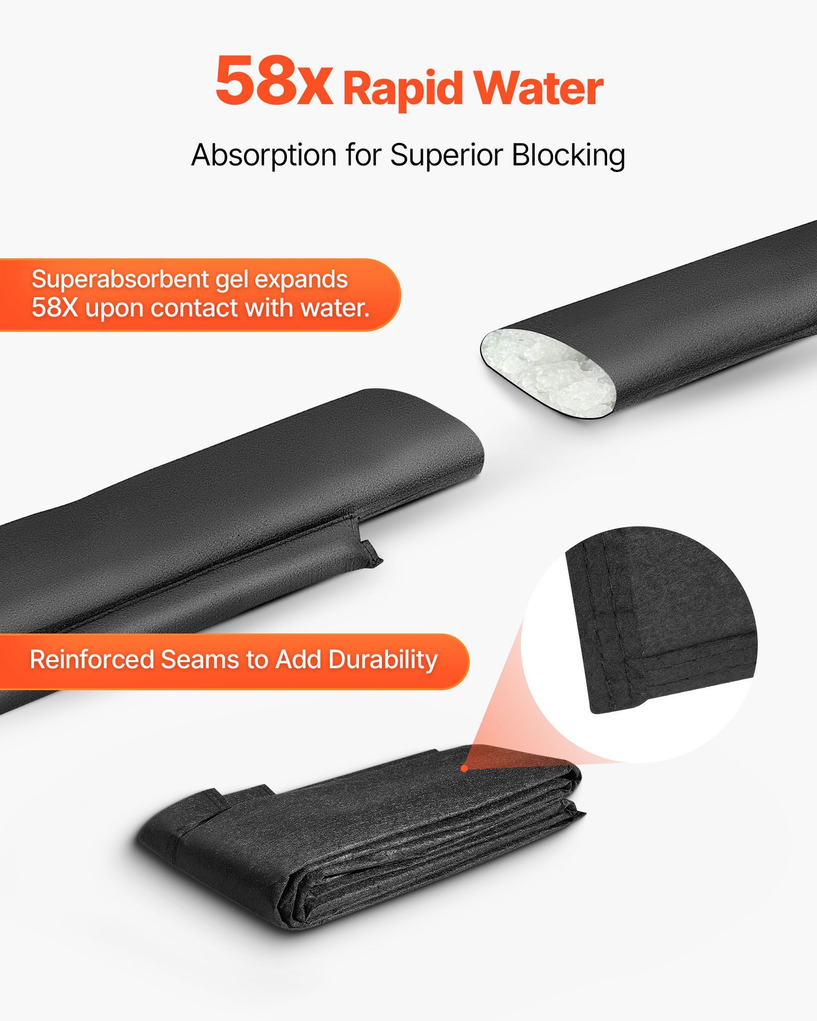 Flood Barrier, 8 Pack, 10 x 0. - Flood Barrier Bag review and price