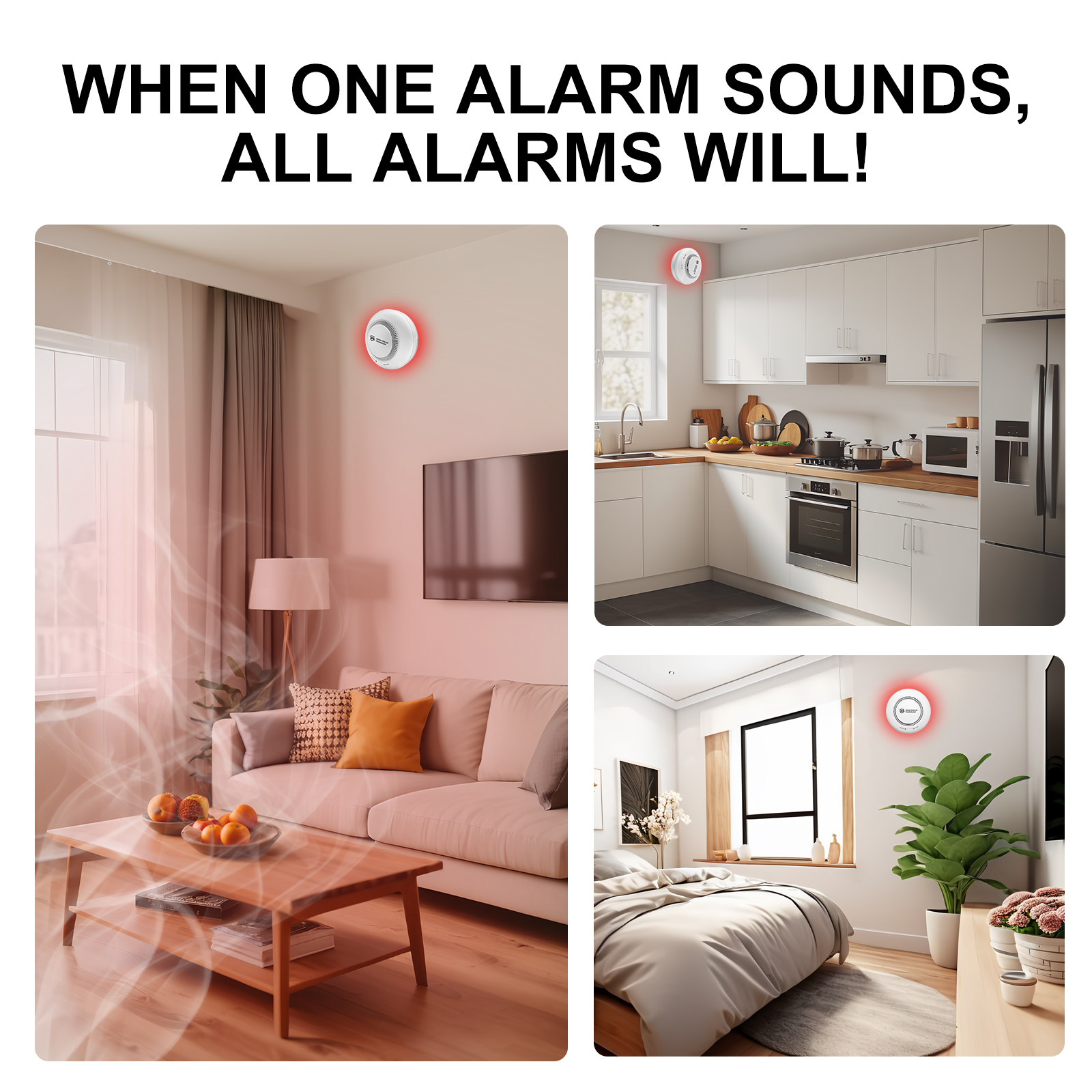 DFA Smoke Detector Fire Wirele - Smoke Detector Interconnected review and price