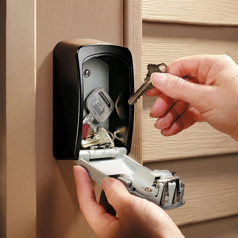 Wall Mount Key Storage Secret  - Lockbox Key Secure review and price
