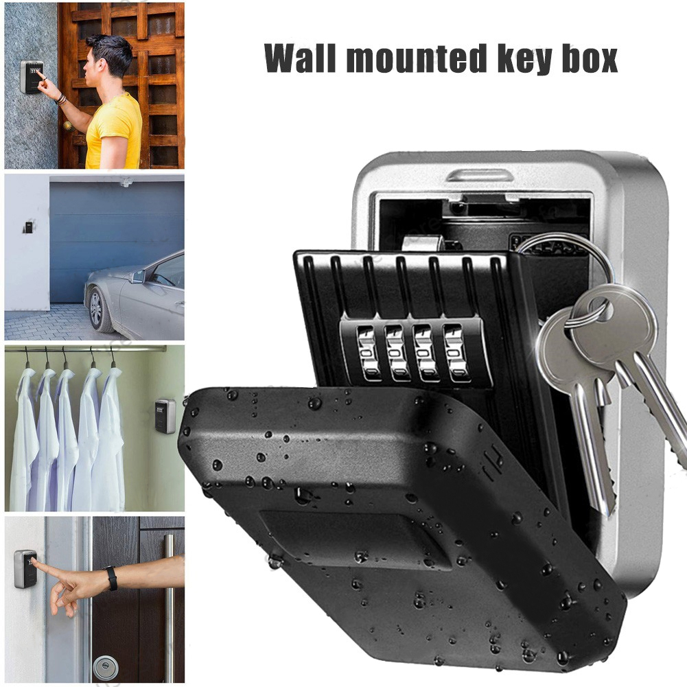 Wall Mount Key Storage Secret  - Lockbox Key Secure review and price