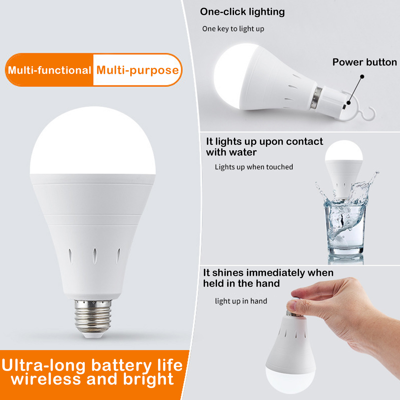 12W Rechargeable LED Emergency - Power Outage Light review and price
