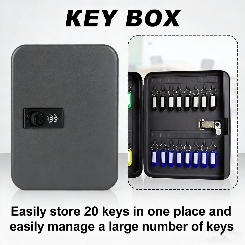 Combination Key Cabinet 20 Key - Lockbox Key Secure review and price