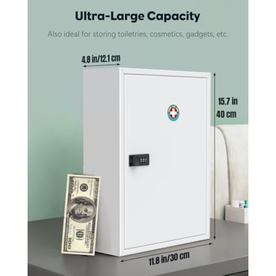 Wall Mount Medicine Cabinet wi - Medicine Cabinet Lock review and price