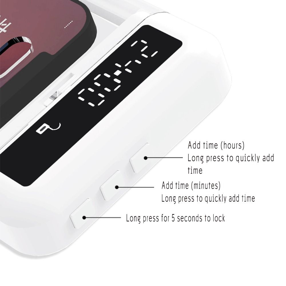 Portable Phone Lock Box with T - Medicine Cabinet Lock review and price