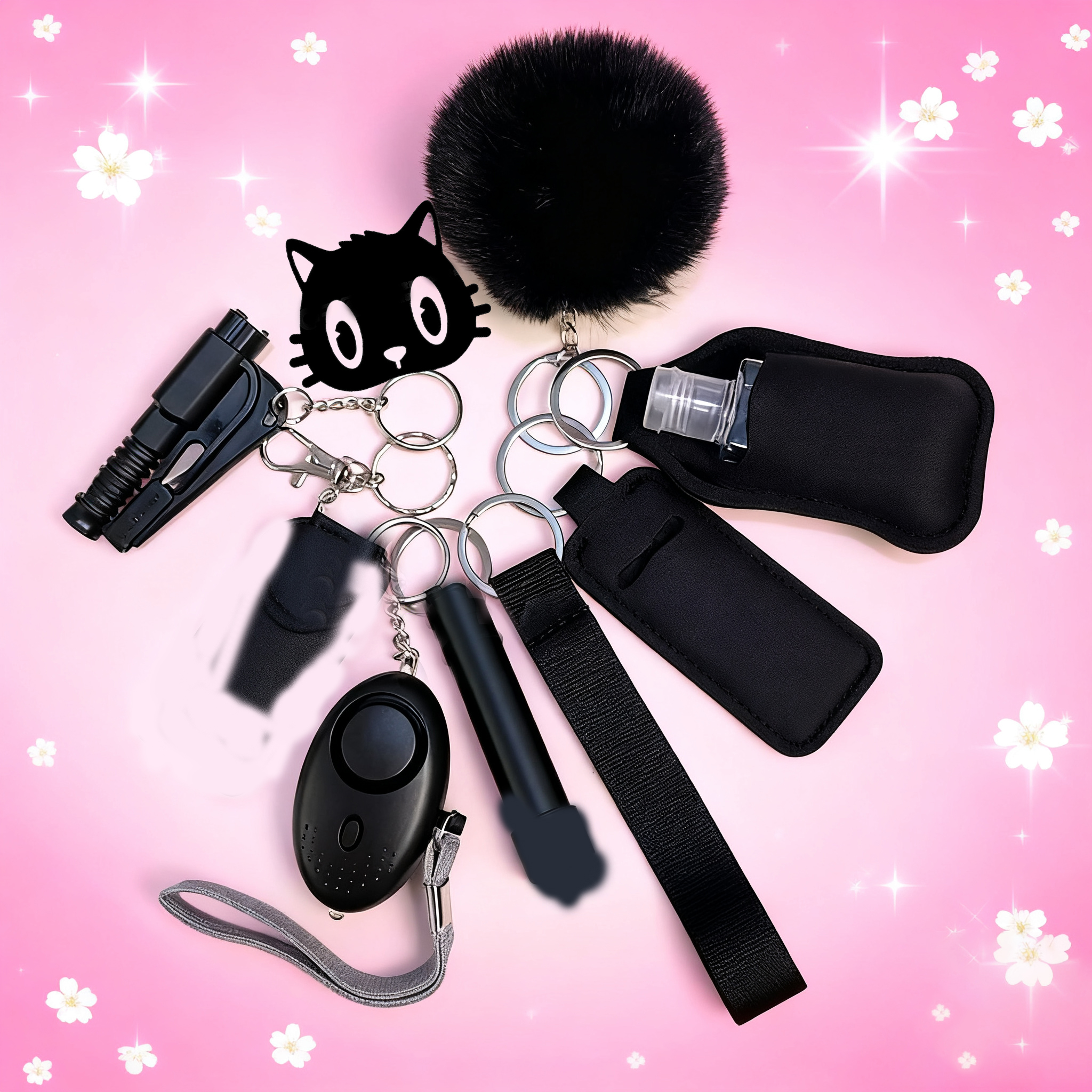10Pcs Girl Security Self Defen - Personal Alarm Keychain review and price