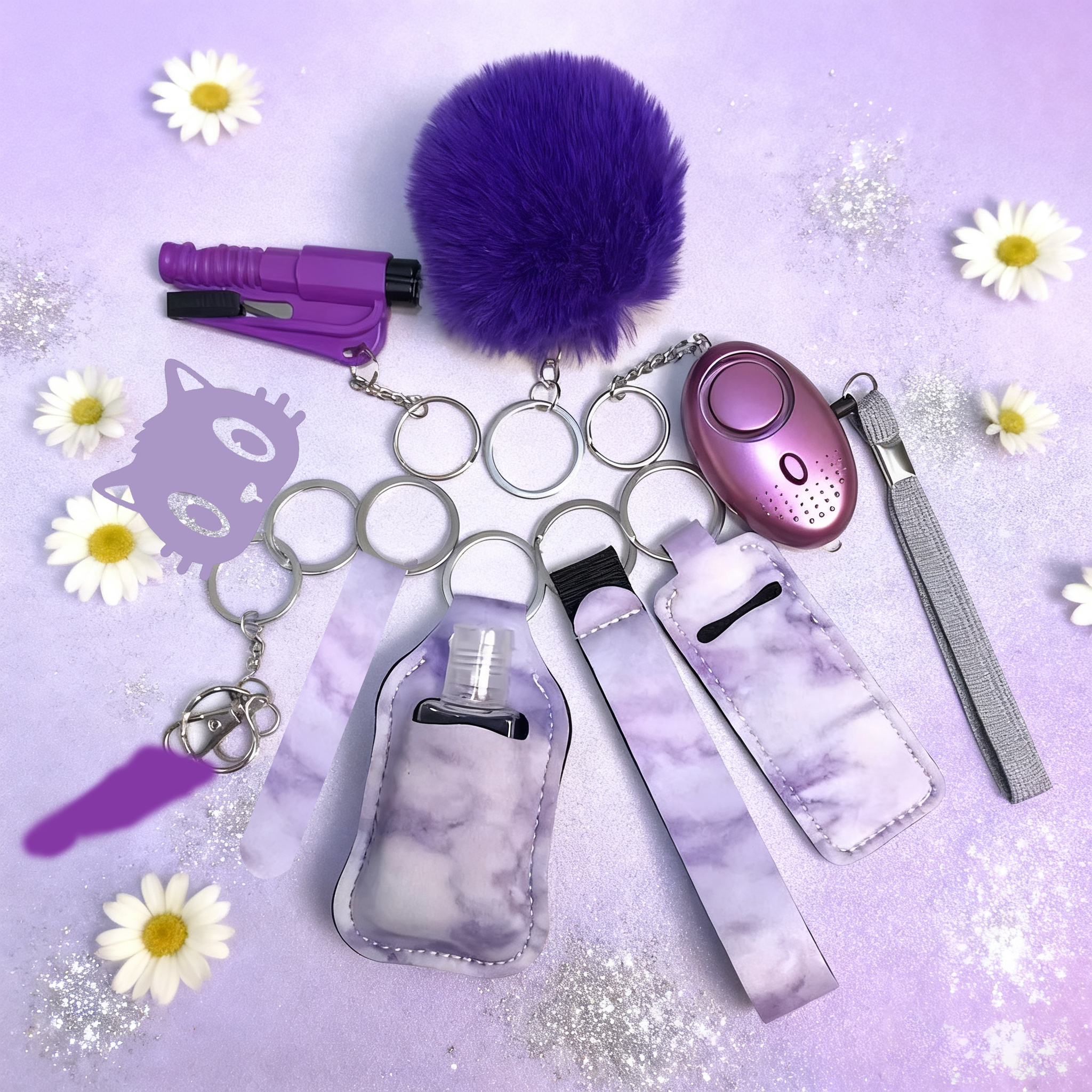 10Pcs Girl Security Self Defen - Personal Alarm Keychain review and price