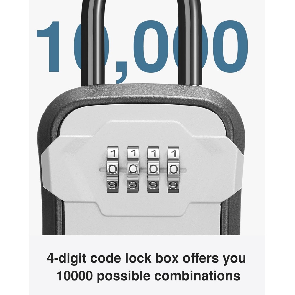 Lock Box, Key Lock Box Wall Mo - Lockbox Key Secure review and price