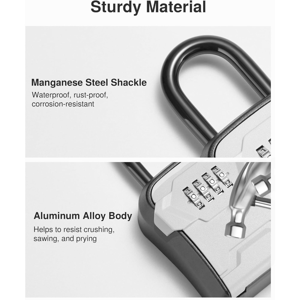 Lock Box, Key Lock Box Wall Mo - Lockbox Key Secure review and price