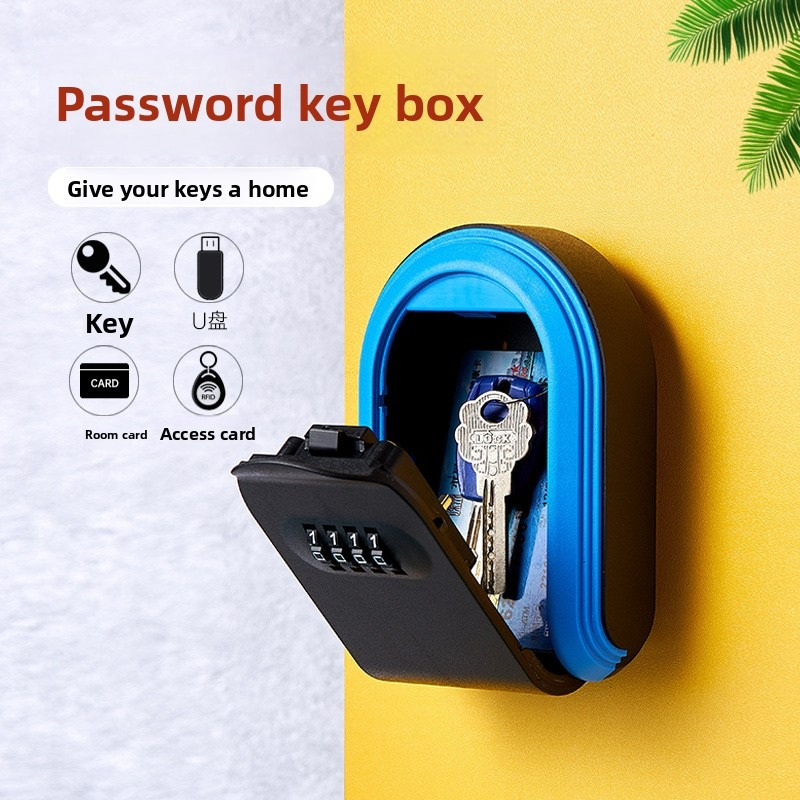 Plastic Key Box with Password  - Lockbox Key Secure review and price
