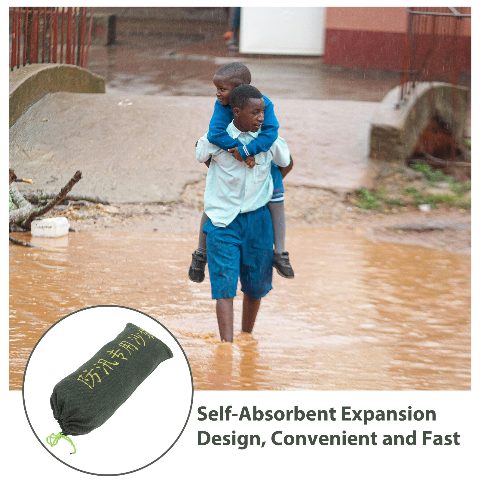 2Pcs Flood Control Absorbent S - Flood Barrier Bag review and price