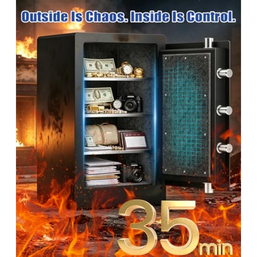 Heavy Duty Fireproof Safe for  - Fire Safe Document review and price