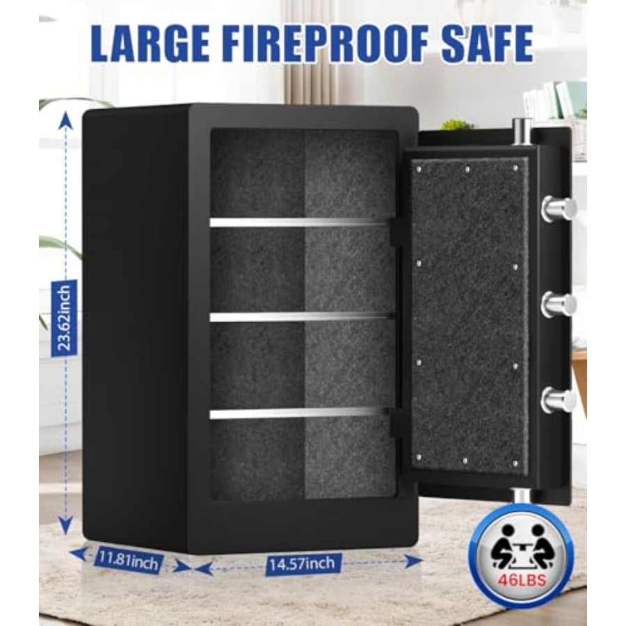 Heavy Duty Fireproof Safe for  - Fire Safe Document review and price